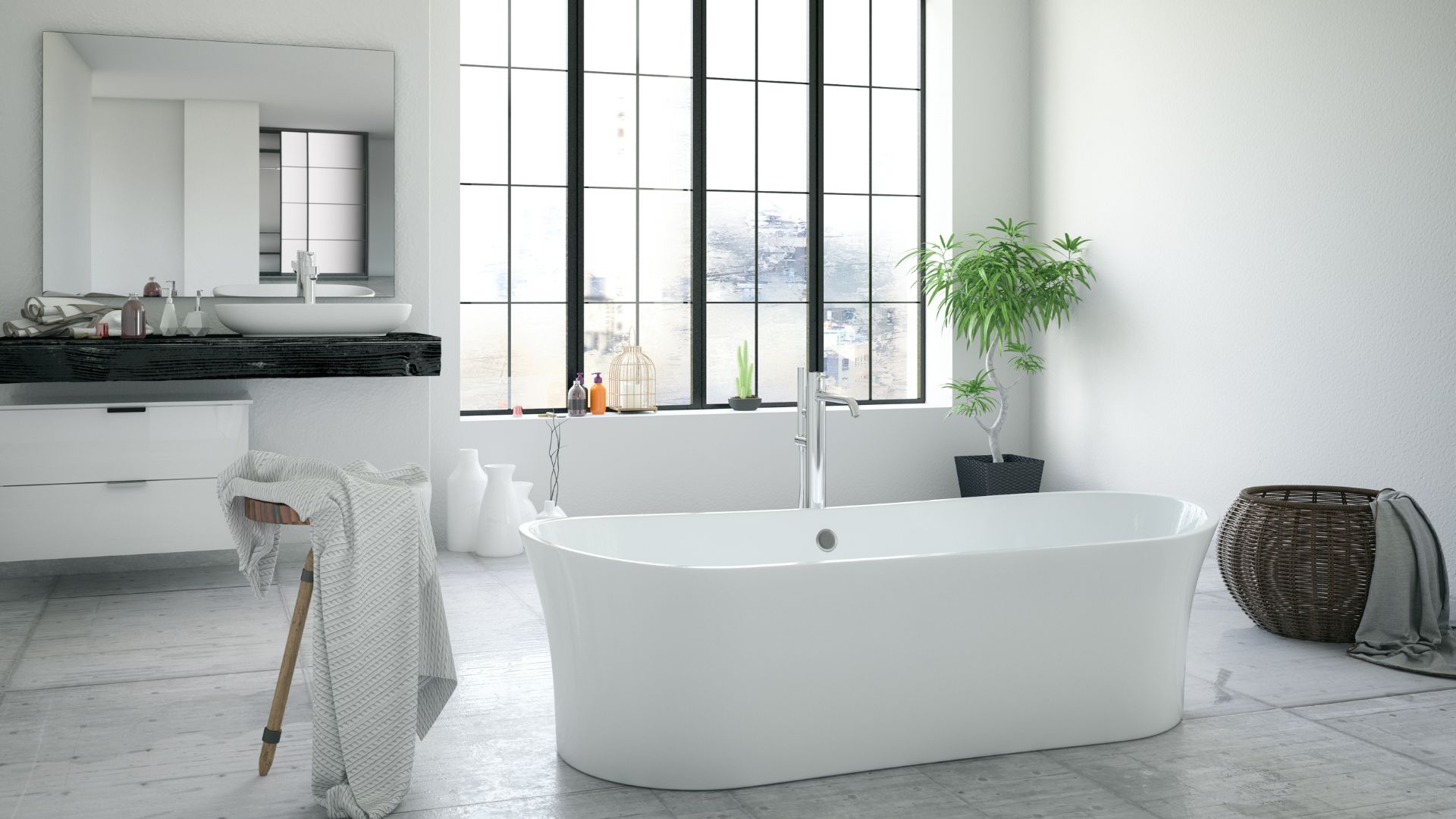 Coastal Bathroom Remodel